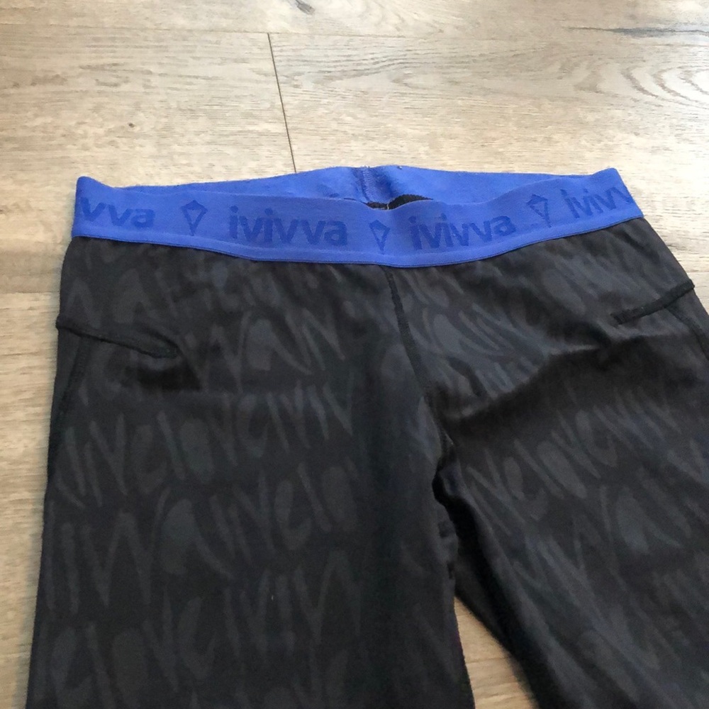 Ivivva logo print leggings